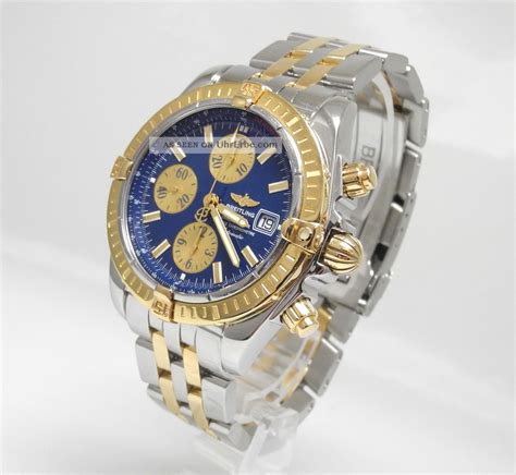 breitling windrider evolution stahl gold neupreis|Breitling Chronomat Evolution B13356 .